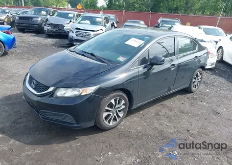 2014 Honda Civic Lx from USA, damaged, VIN 2HGFB2F50EH500988